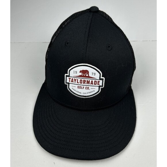 TaylorMade Golf Co Carlsbad California Red Bear Snapback Trucker Hat Cap - Picture 2 of 8